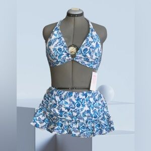 NWT Lilly Pulitzer “Shell Collector” bikini top/bottom sz 12
